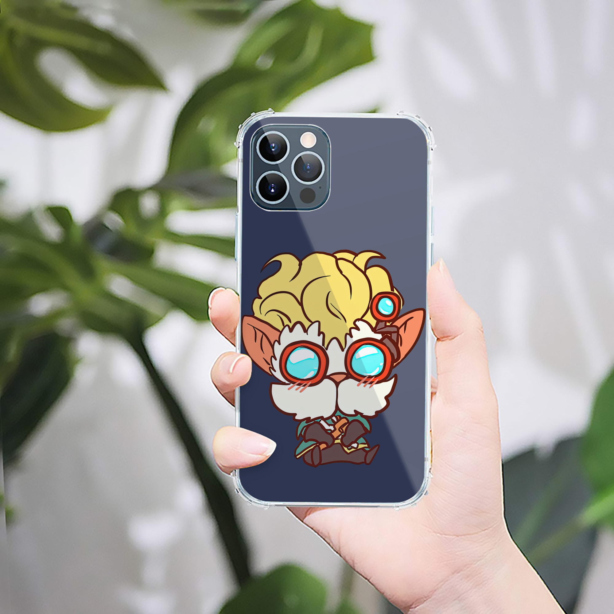 （画像用） リーグ・オブ・レジェンド League of Legends LOL 【iPhone 12シリーズ対応】透明スマホケース（クリアソフトケース）